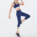 Frauen Yoga Set Bekleidung Plus Size Elastic Band Sport Bra High Taille Yoga Leggings Frauen zwei Teile Yoga Set
